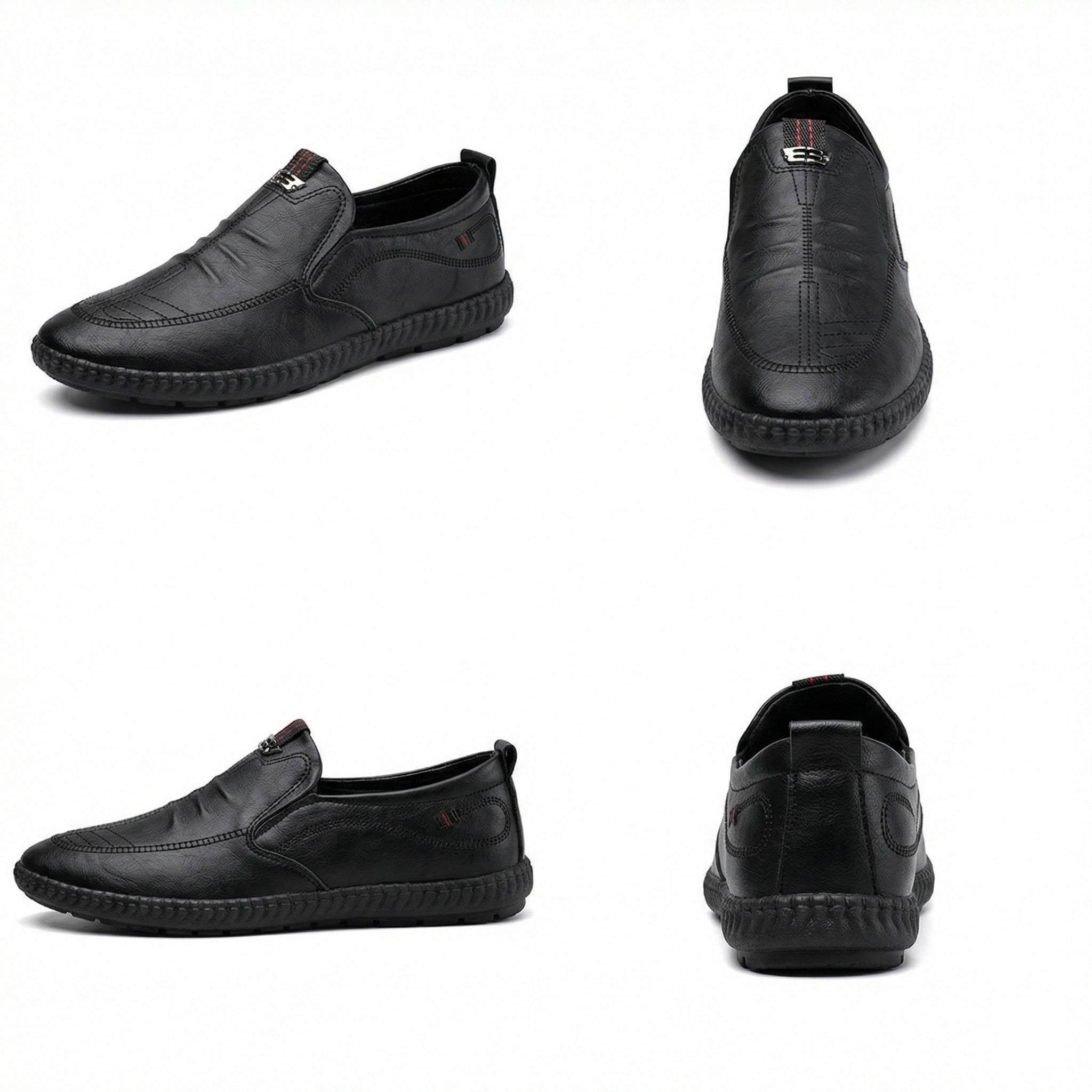Herren Bequeme Slipper mit elastischem Einstieg und stylishem Design R&B
