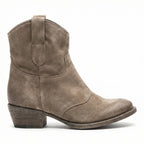 Kurze Cowboy-Stiefel | Western | Wildleder | Knöchel-Stiefel | Damenstiefel R&B