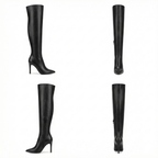 R&B | Flache Overknee-Stiefel aus für den Winter