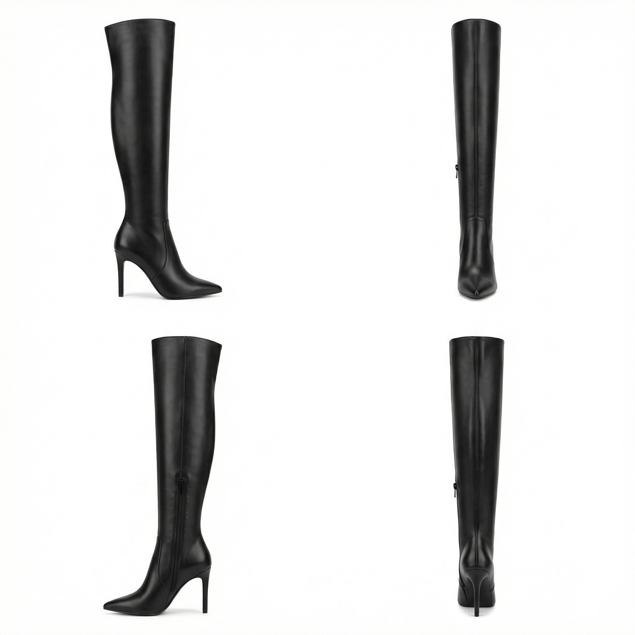 R&B | Flache Overknee-Stiefel aus für den Winter