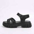R&B | Einfarbige Freizeitsandalen