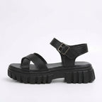 R&B | Einfarbige Freizeitsandalen