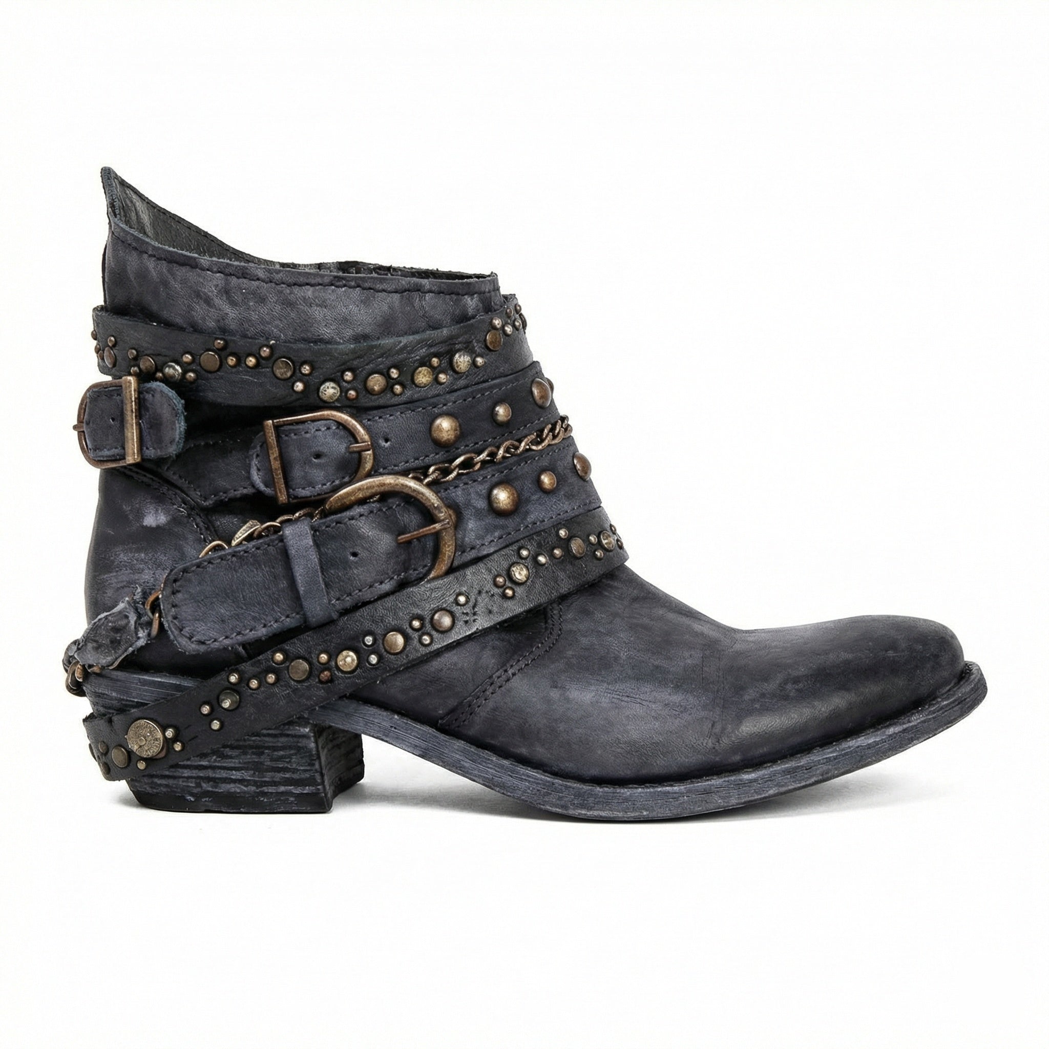 R&B | Vintage-Kettenstiefel