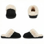 Winterhausschuhe - Warm - Fell - Hausschuhe - Damenschuhe R&B