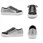luxuriöser lässiger Glitzer-Damenschuh