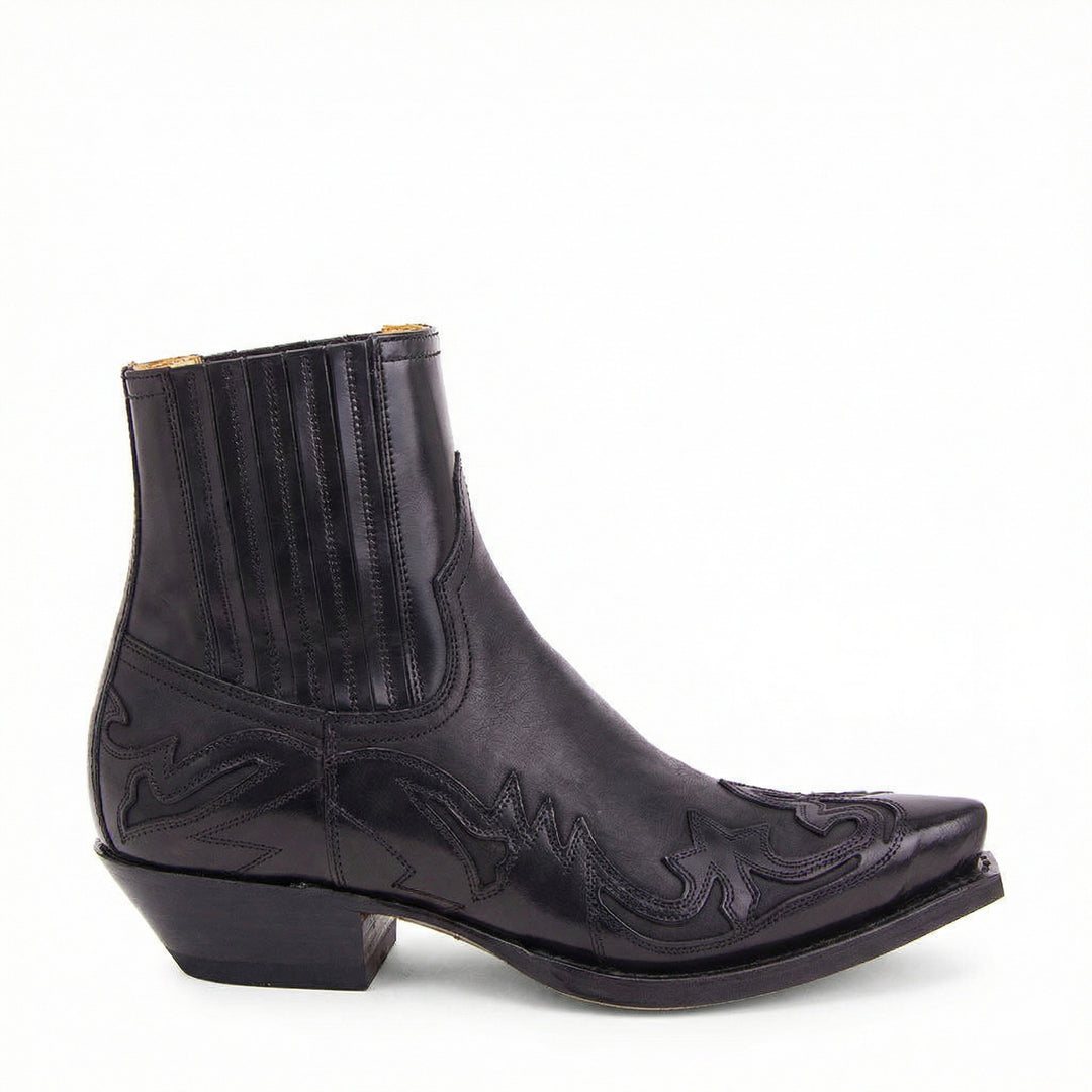 Robuste Leder-Cowboystiefel für Damen R&B
