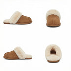 Winterhausschuhe - Warm - Fell - Hausschuhe - Damenschuhe R&B