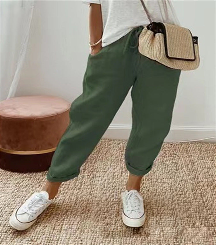 Elegante Baumwoll-hose
