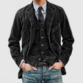 R&B | Herrenjacke – Reverskragen mit Knopfverschluss
