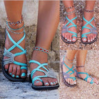 R&B | Seil Knoten Fußflachsandalen