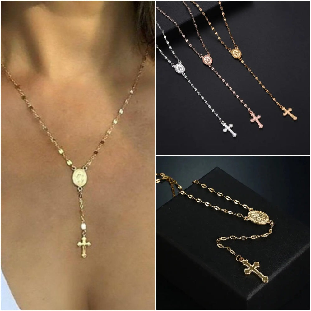 R&B | Elegante Rosenkranz Kette für Damen
