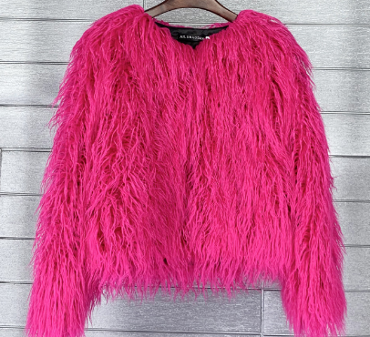 R&B | Fluffy Kurze Jacke