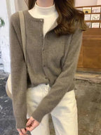 R&B | Geschichteter Damen Strickjacke Pullover