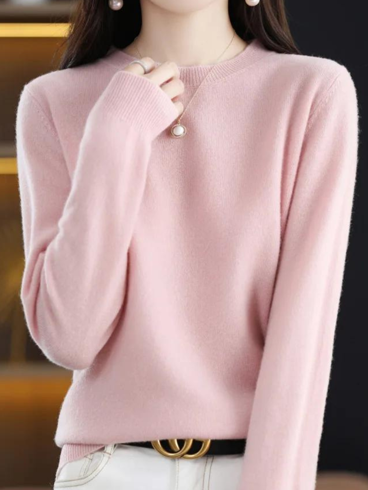 R&B | Pullover - Stylischer weicher Langarm-Strickpullover