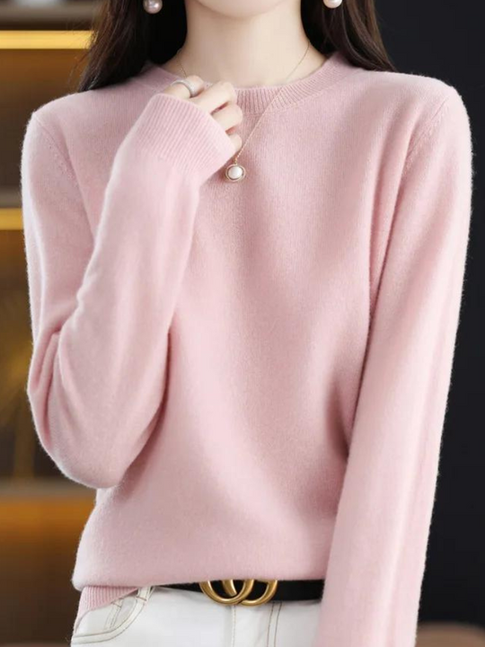 R&B | Pullover - Stylischer weicher Langarm-Strickpullover