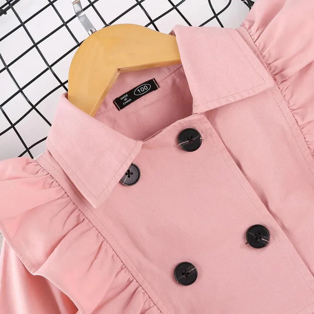 R&B | Rüschentrenchcoats für Mädchen