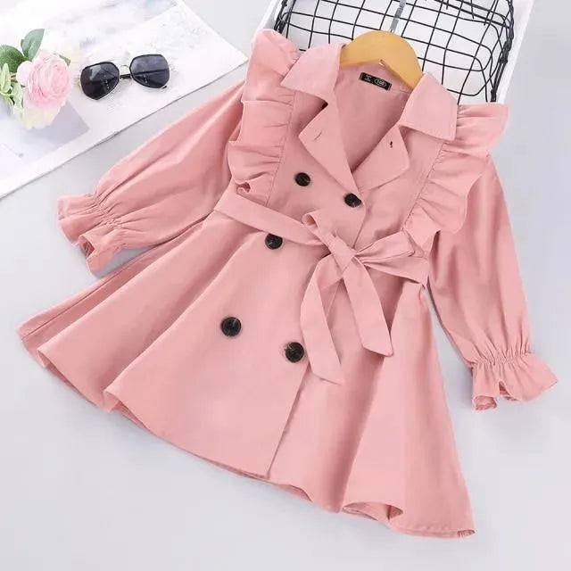 R&B | Rüschentrenchcoats für Mädchen