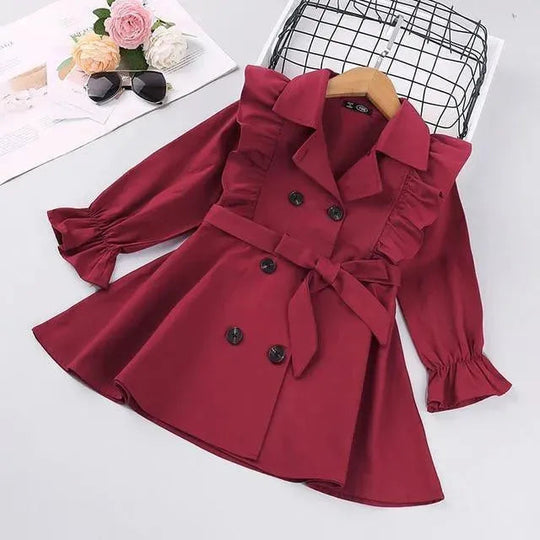 R&B | Rüschentrenchcoats für Mädchen