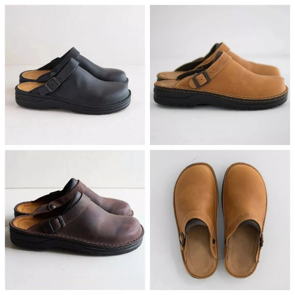 LÄSSIGE ORTHOPÄDISCHE SANDALEN IM VINTAGE-GRUND
