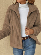 R&B | Modischer Fleece-Mantel