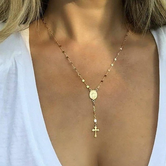 R&B | Elegante Rosenkranz Kette für Damen
