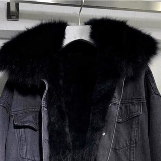 R&B | Gefütterte Jeansjacke - Lässig & Trendy