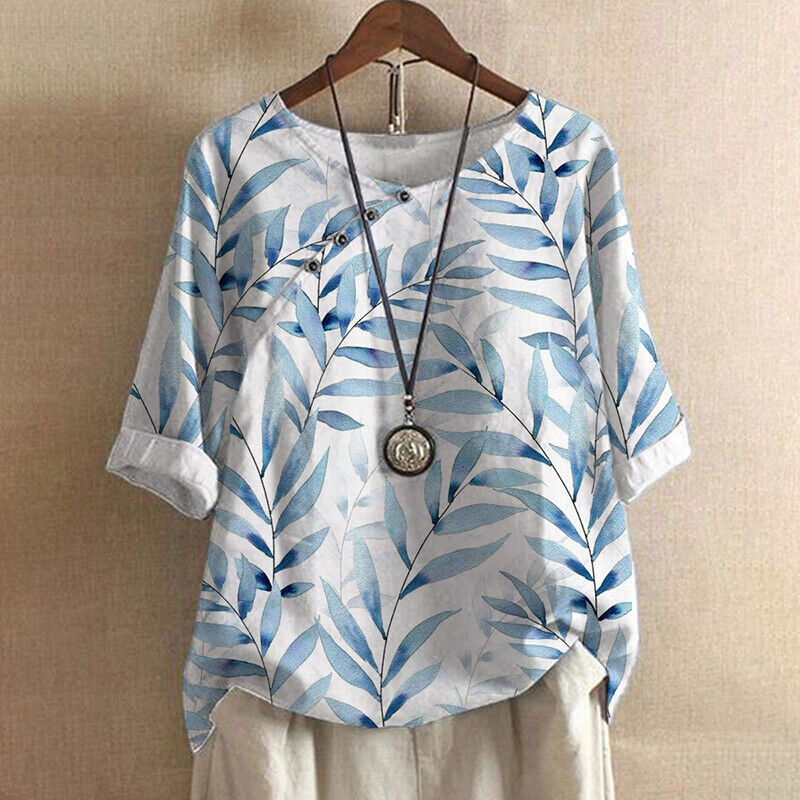 R&B | Blumenbluse Für Damen