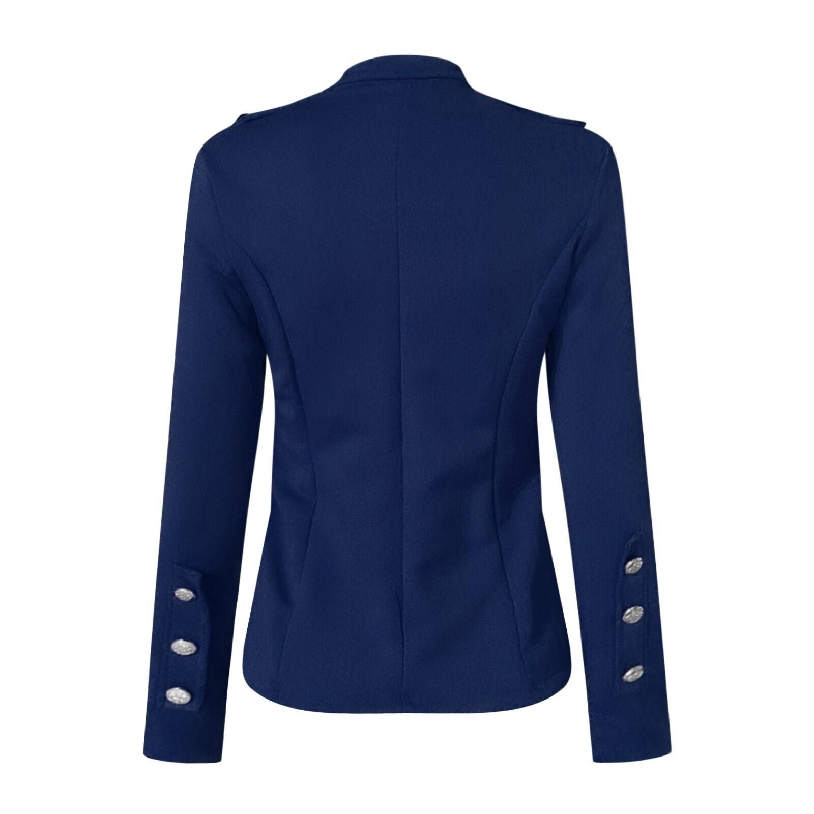 R&B | Damen Knopf-Front Militärstil Jacke