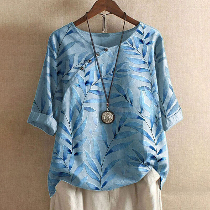 R&B | Blumenbluse Für Damen