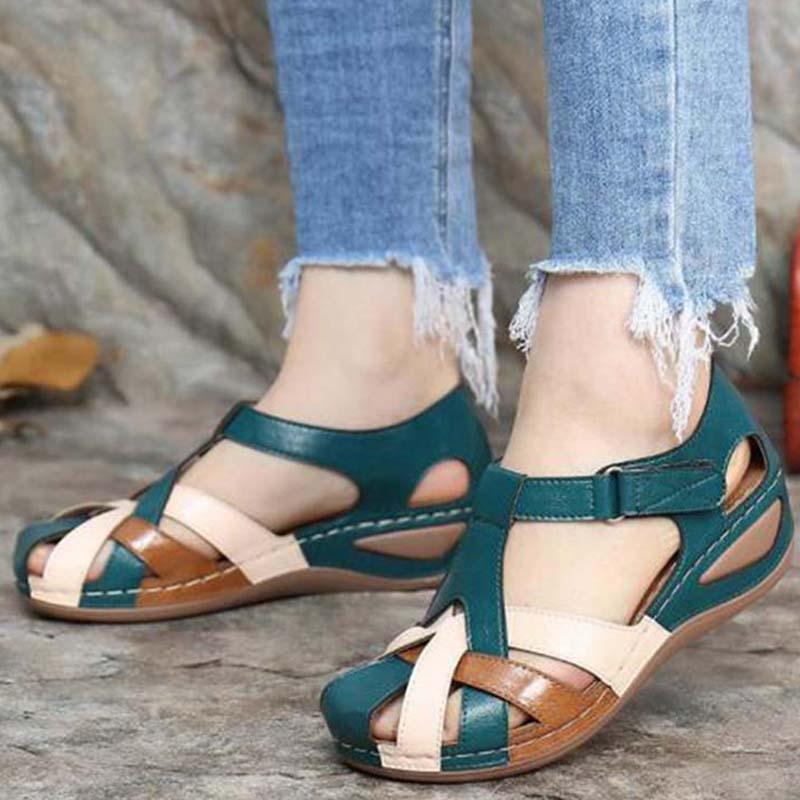 R&B | Orthopädische Retro-Sandalen