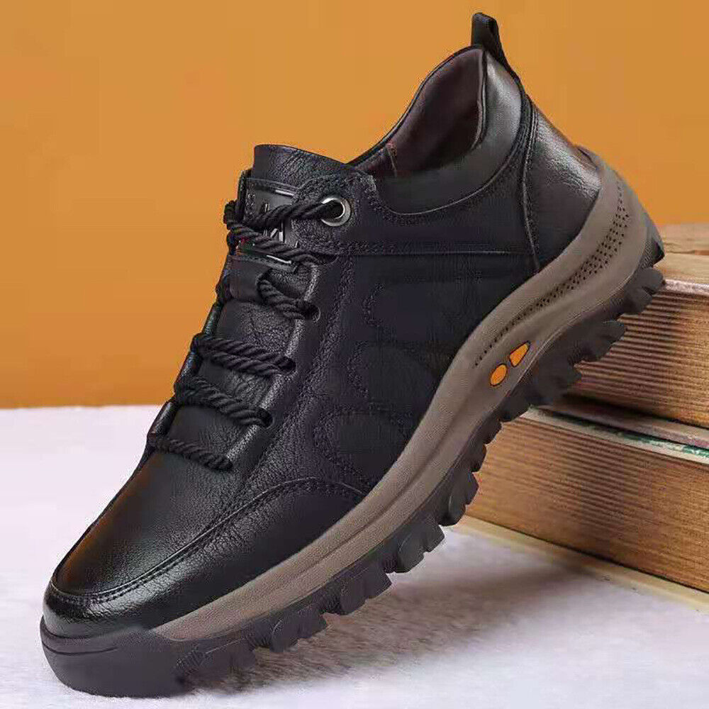 Warme Winterschuhe aus Leder R&B