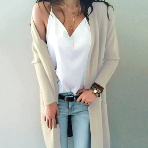 R&B | Weicher Langer Cardigan