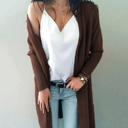 R&B | Weicher Langer Cardigan