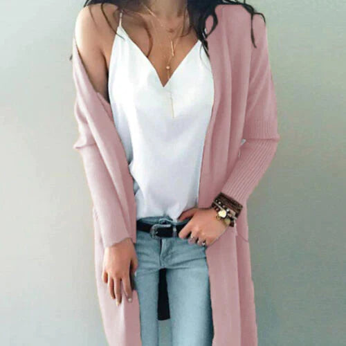 R&B | Weicher Langer Cardigan