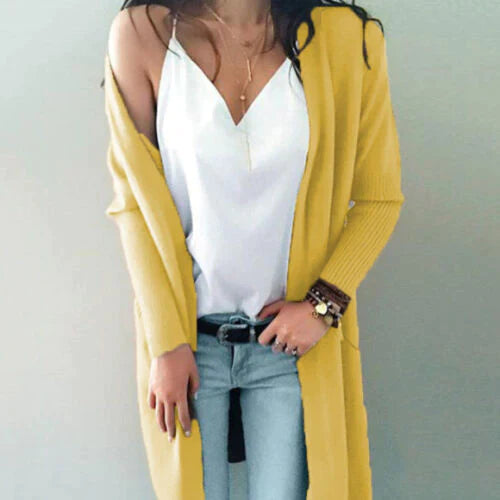 R&B | Weicher Langer Cardigan