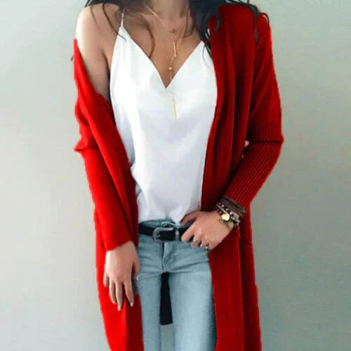 R&B | Weicher Langer Cardigan