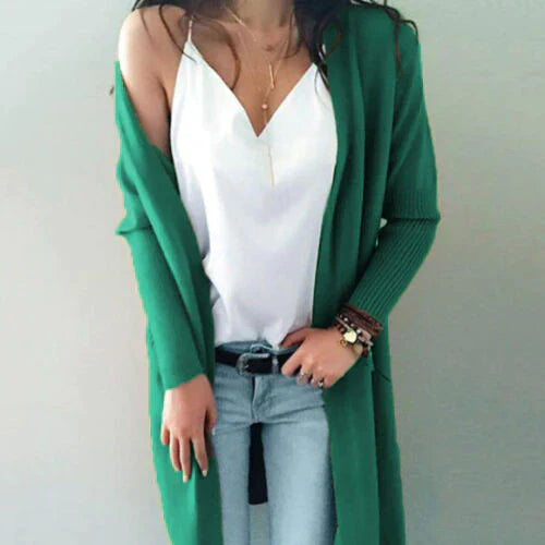 R&B | Weicher Langer Cardigan