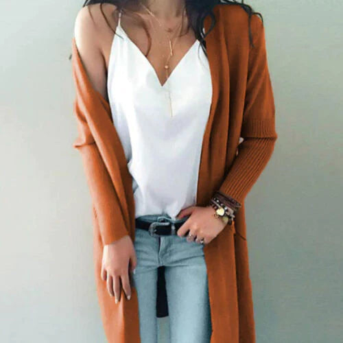 R&B | Weicher Langer Cardigan
