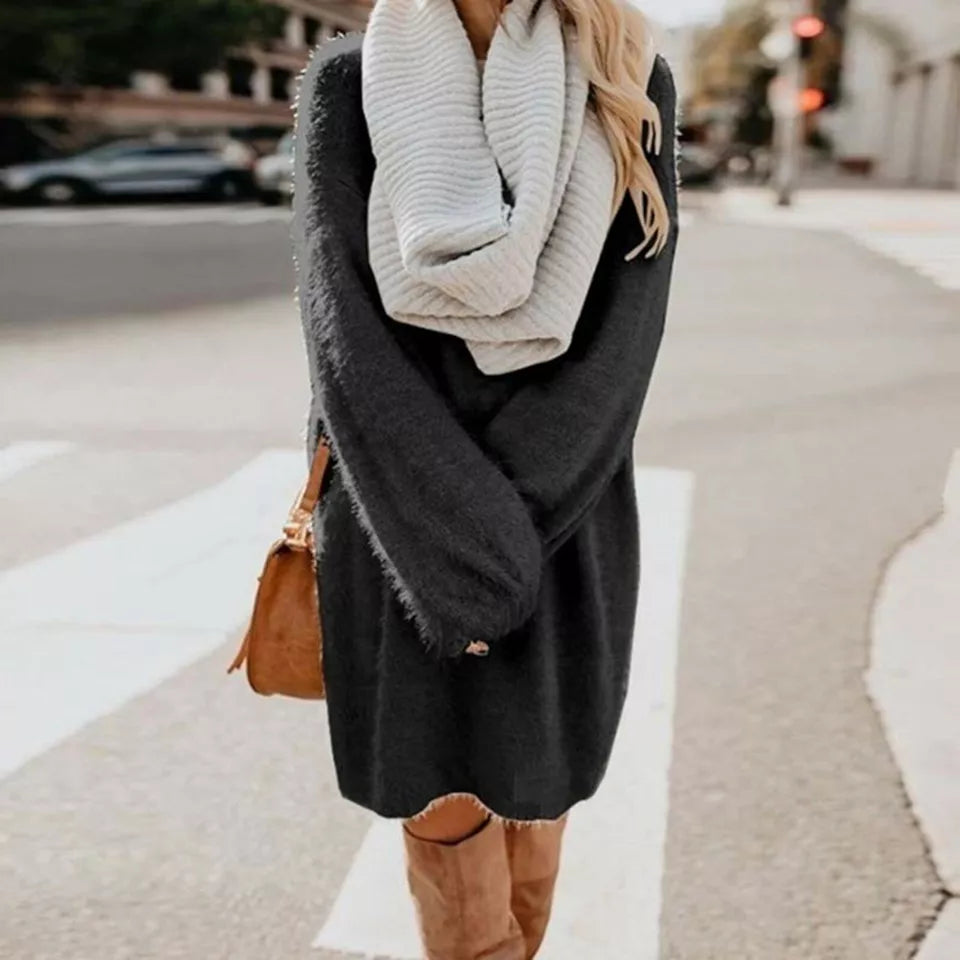 R&B | Strickkleid für Den Winter für Frauen