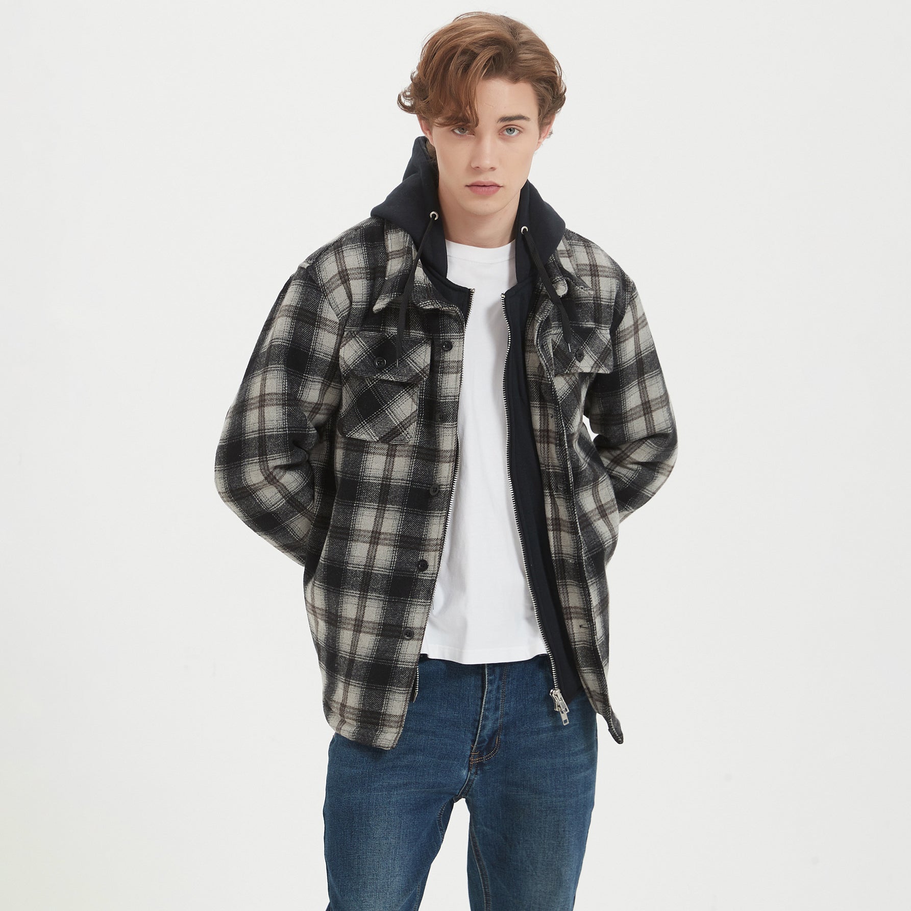 R&B | Vielseitige Jacke mit Kapuze