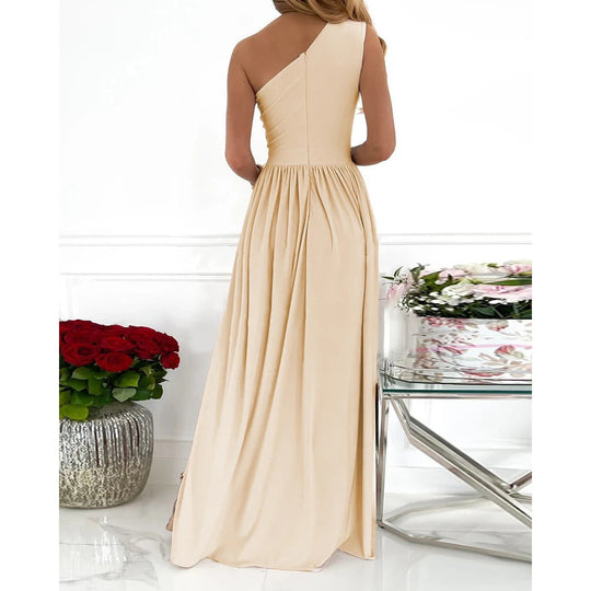 R&B | Frühling/Sommer Schulterfreies Kleid für Frauen