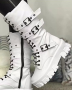 R&B | Stiefel Mit Reißverschluss Und Schnallen