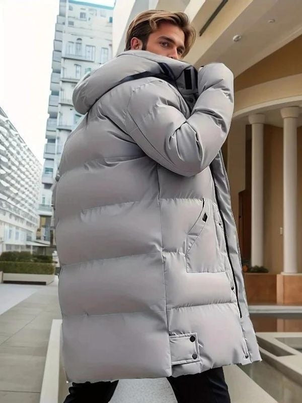 R&B | Winterjacke mit Kapuze Polyester Warm, Elegant