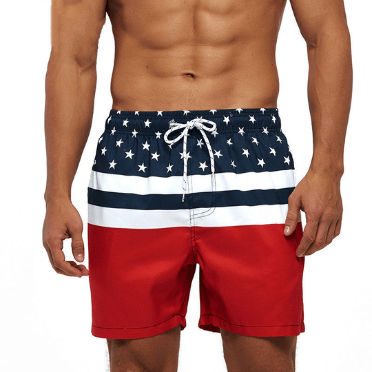 R&B | Herren Badehose Grafischer Druck