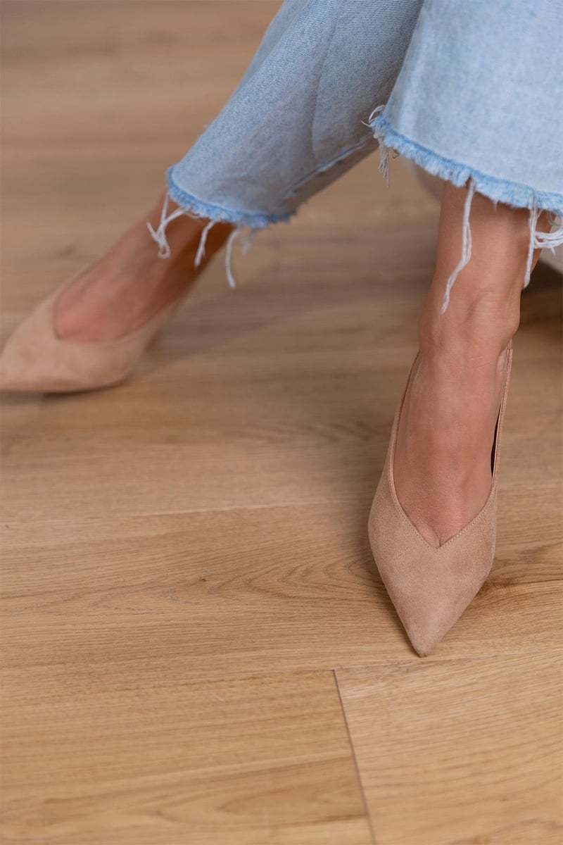modische Damen-Slingback-Schuhe R&B R&B
