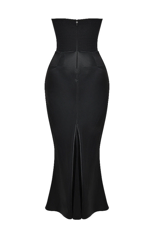 R&B | Elegante Strapless Korsettkleid