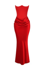 R&B | Elegante Strapless Korsettkleid