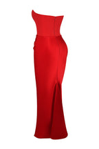 R&B | Elegante Strapless Korsettkleid