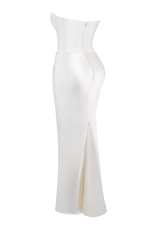 R&B | Elegante Strapless Korsettkleid
