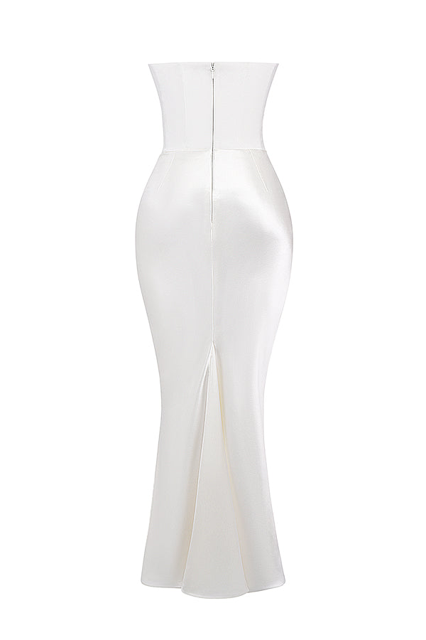 R&B | Elegante Strapless Korsettkleid